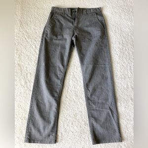 Perry Ellis Grey Pants Designer Denim Jeans | 32x32